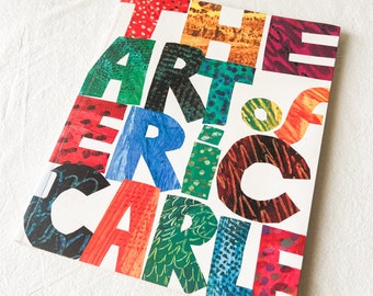 2002 paperback The Art of Eric Carle ex library book