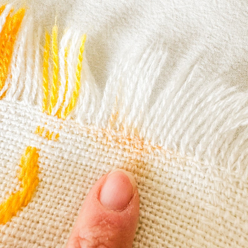 Retro Handmade Table Runner Table Decor Etsy