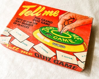 Vintage Spear’s Tell Me quiz game