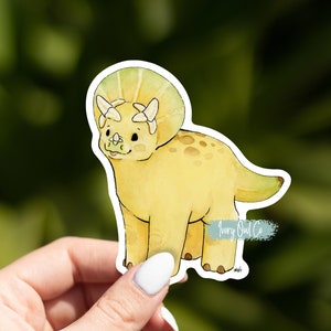 Banane Triceratops Sticker