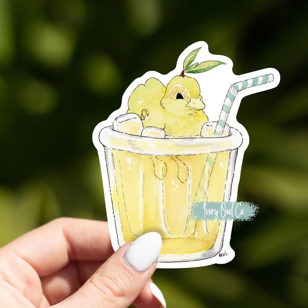 Canard au citron Sticker