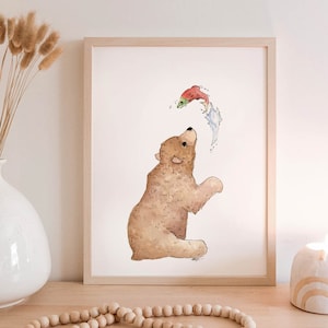 Alaska Bear Print