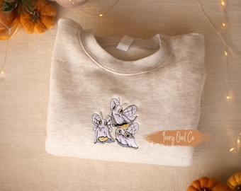 Boo-Bees Embroidered Sweatshirt