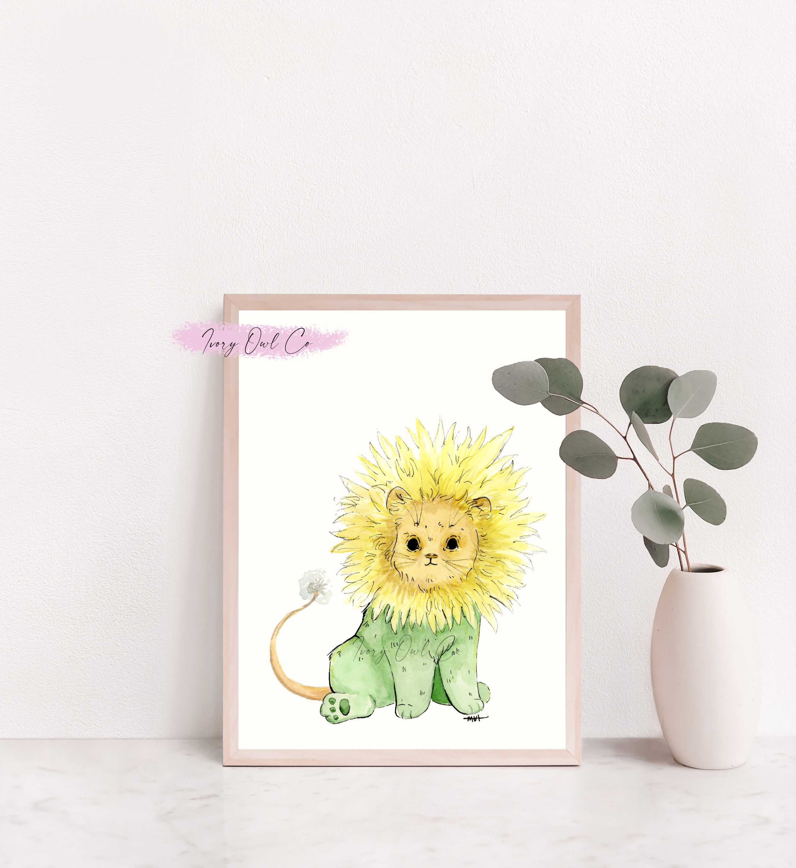 タンポポプリント - Etsy 日本