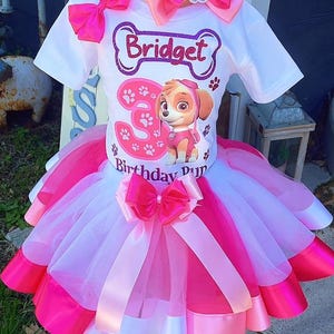Paw Patrol Birthday Dress - Etsy