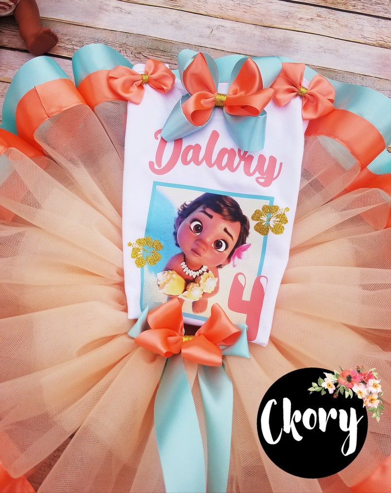 moana tutu set