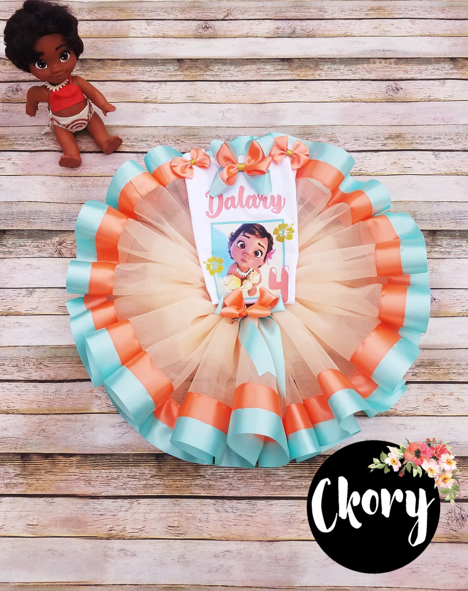 moana tutu set