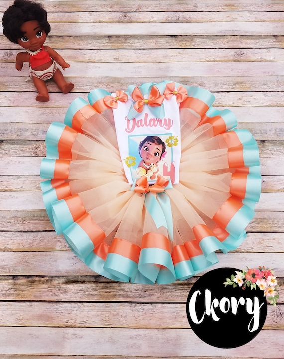 Baby moana tutu dress online