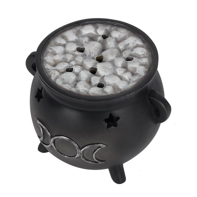 Cauldron Incense Cone Burner Incense Cone Burner Pentagram or Etsy