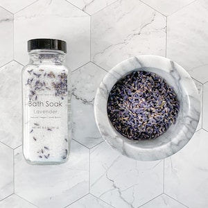 Bath Salts Jasmine, Rose, Eucalyptus & Spearmint, or Lavender image 4