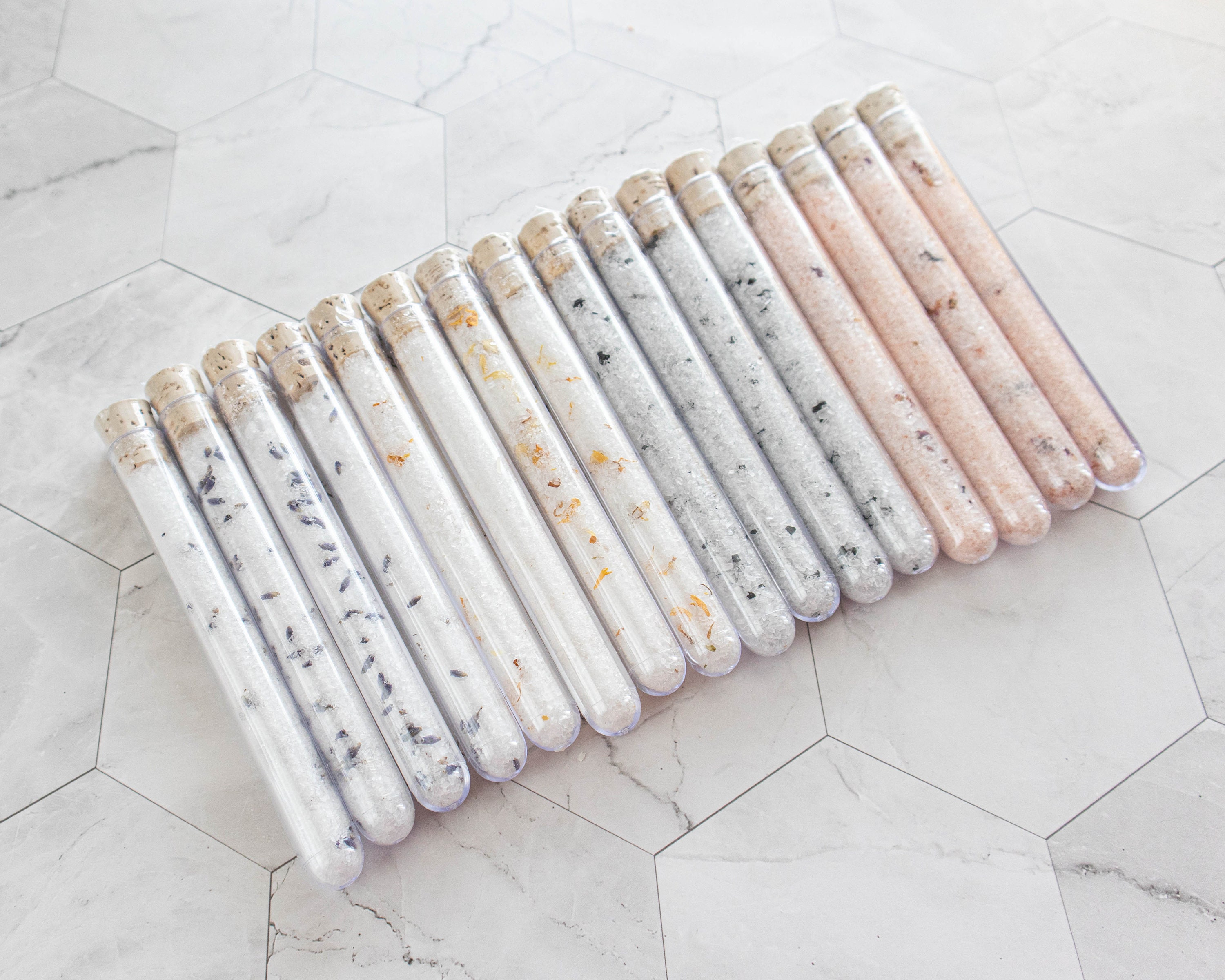 BULK Bath Salts Test Tube Bath Salts Single Use Bath Salt Etsy