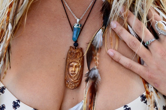 Owl sale totem necklace