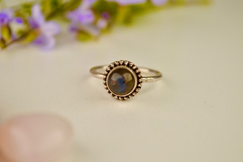 Labradorite /&Silver Power Ring.