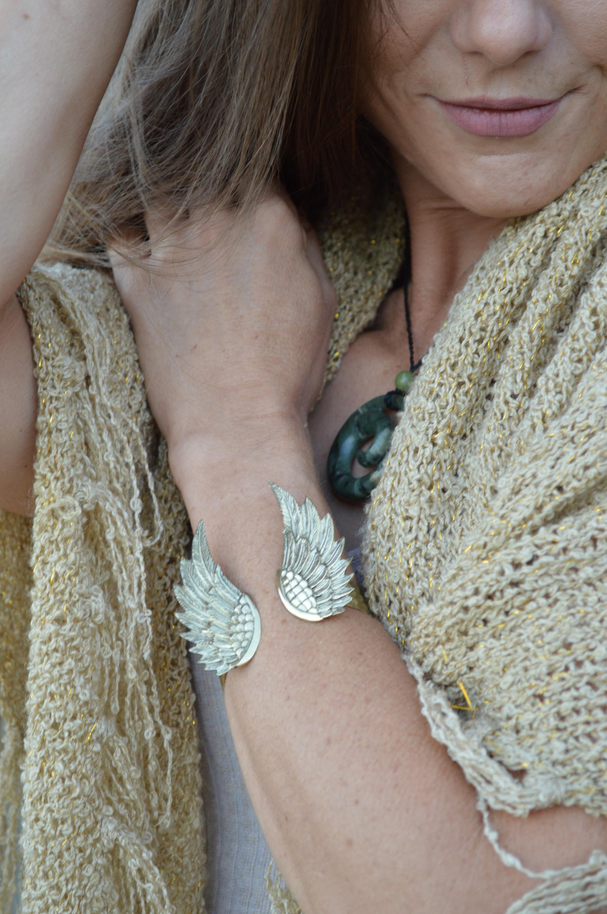 handcrafted-brass-angel-wing-armband-etsy