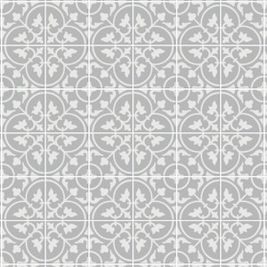 1/12 Grey Cement Tile Effect Dollhouse  Miniature   Printable Download 8.5 x 11&quot; Digital Sheet