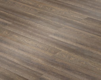 Rustic Dark Wood Dollhouse Flooring Sheet, 1/12 Scale
