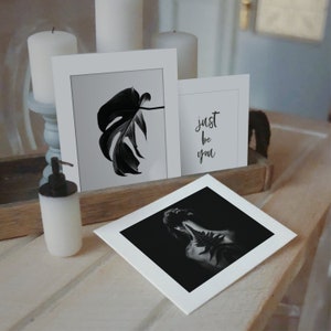 Nature Spa Art Printables 1/12 Dollhouse Miniature Modern 1:12 Printable Download 8.5 x 11&quot; Digital Sheet