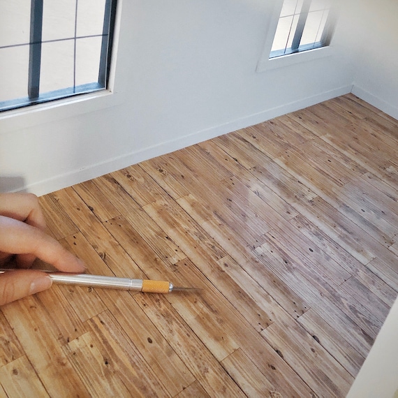 dollhouse wood flooring