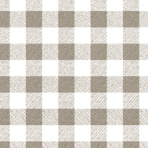 Dollhouse Rust Check Wallpaper 1/12 Miniature Plaid Diorama Roombox 1:12 Printable Download 8.5 x 11&quot; Digital Sheet