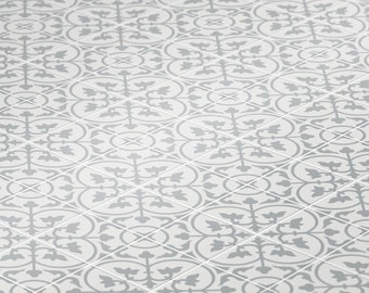 Dollhouse Cement Tile Flooring: 1/12 Scale Printable (PDF Download)