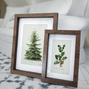 Vintage Holiday Botanical Prints: 1/12 Dollhouse Miniatures (Digital Download)