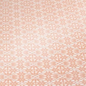 1/12 Coral Pink Andalusian Cement Tile Effect Dollhouse  Miniature Roombox  Printable Download 8.5 x 11&quot; and 11 x 17&quot; Sheets