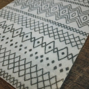 Dollhouse Tribal Rug: Miniature Modern Farmhouse Decor