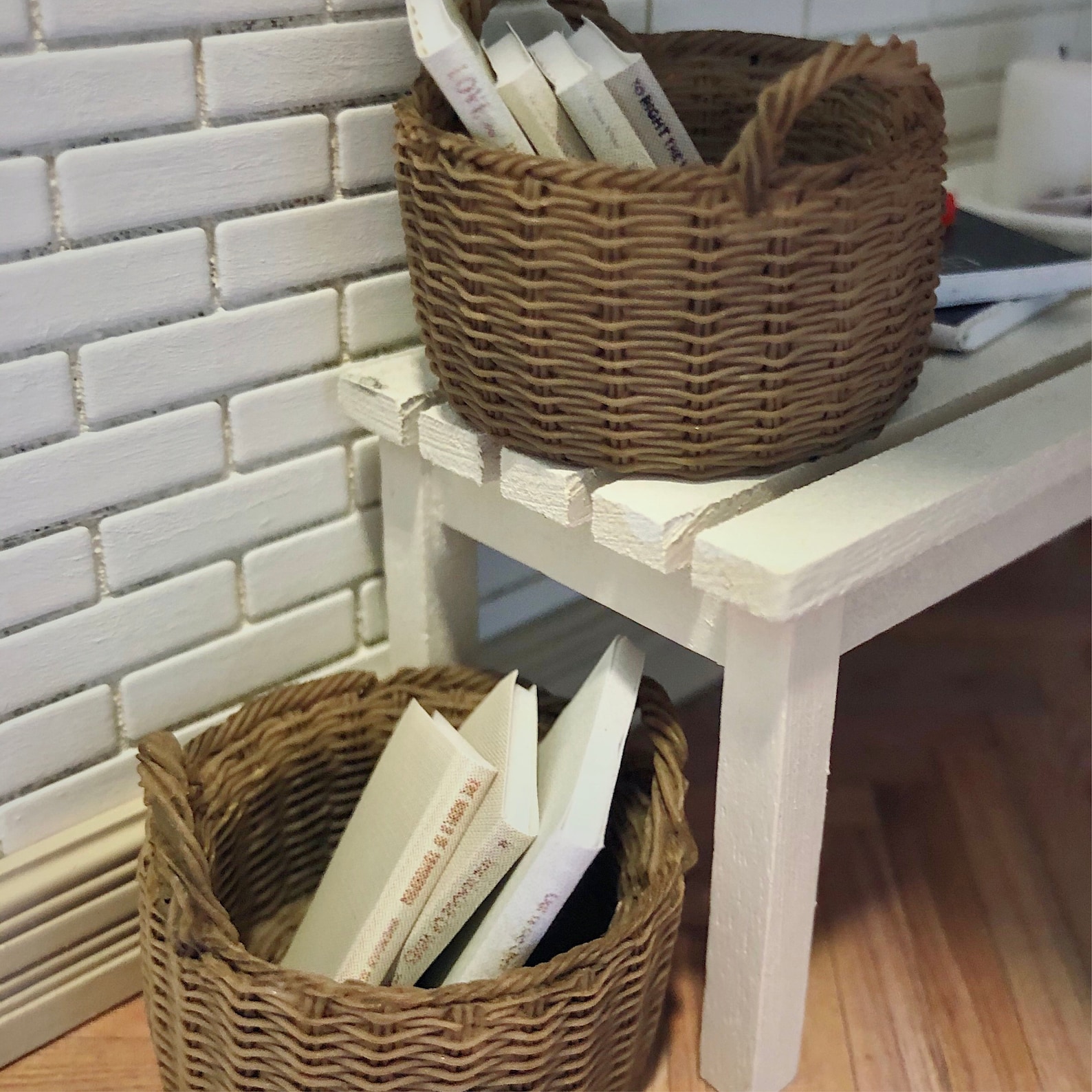 20 Neutral Shelf Filler Book Covers Printable 1/12 Dollhouse Etsy