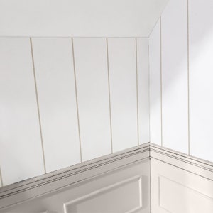 Dollhouse Wallpaper: 1/12 Scale Natural Stitch Stripe (Printable Download)