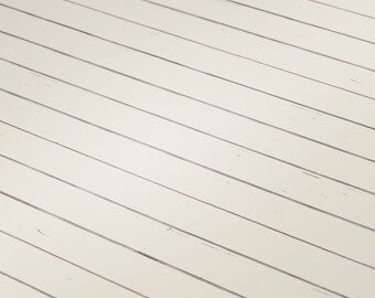 Dollhouse Antique White Shiplap Wallpaper: 1/12 Scale Printable (Digital Download)