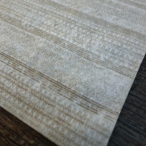 Dollhouse Fabric Rug: Distressed Bohemian Miniature Decor