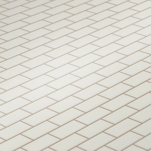 1/12 Antique White Subway Tile Natural Grout Effect Dollhouse Miniature Diorama Printable Download 8.5 x 11" and 11 x 17" Digital Sheet