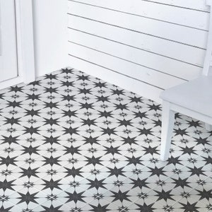 1/12 Spanish Cement Tile Effect Dollhouse Miniature Printable Download 8.5 x 11&quot; and 11 x 17&quot; Digital Sheet