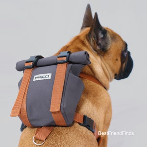 Dog harness with detachable bags sale