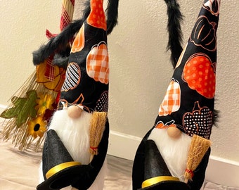 Spooky Witch Halloween Gnome