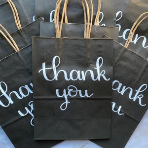 Thank You Bags Large Personalized Wedding Welcome Bag image 1