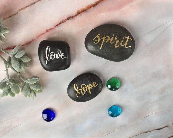 Spirit Garden Rocks Inspirational Sayings Personalized - Decorative Garden Rocks With Sayings Spirit Garden Rocks Inspirational Sayings Personalized - Decorative Garden Rocks With Sayings