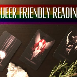 Queer Friendly One Question Reading aus einem Fast Accurate Tarot Kartenleser, Psychic and Intuitive