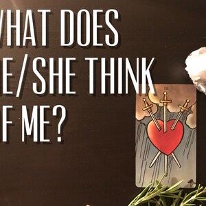Que pense-t-il de moi ? Lecture romantique à partir d’un lecteur de cartes de tarot rapide et précis, psychique et intuitif