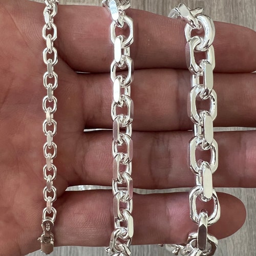 Cavigliera In Argento (catena Rolò) Con Ciondolo A Forma Di - Foto 5