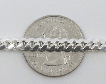 Platinum Cuban Chain - Etsy