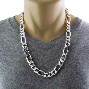 Nuoya 10mm/12mm14mm/ Hip Hop Jewelry Necklace Stainless