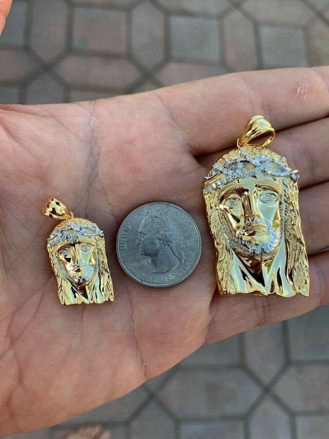 925 silver outlet jesus pendant