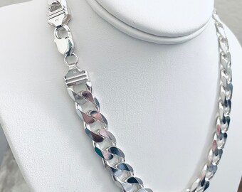 13mm 2024 silver chain