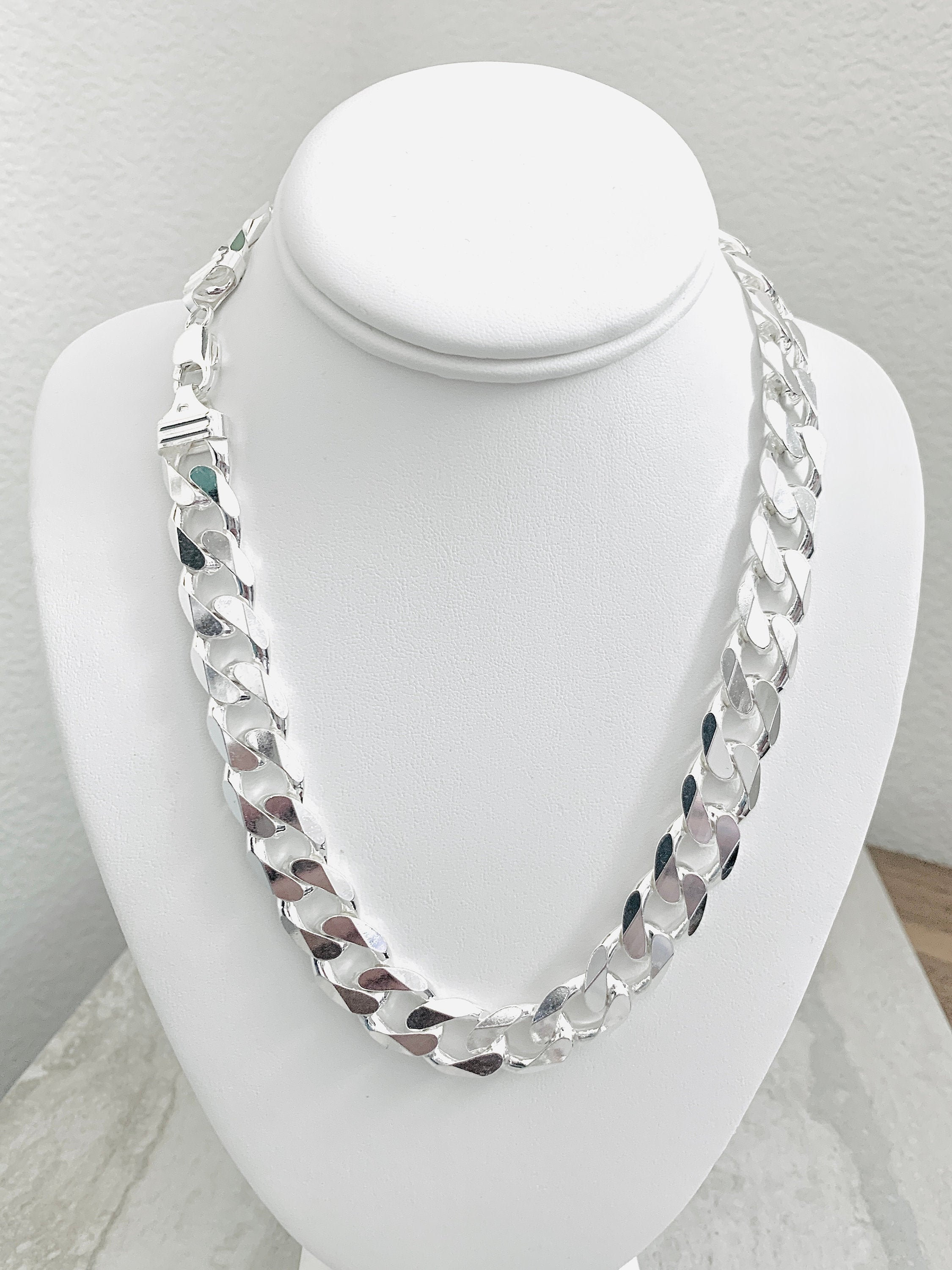 Cuban sterling silver chain Clearance