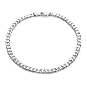 925 Solid Miami Cuban Sterling Silver Link Chain Bracelet in 5mm 15mm ...