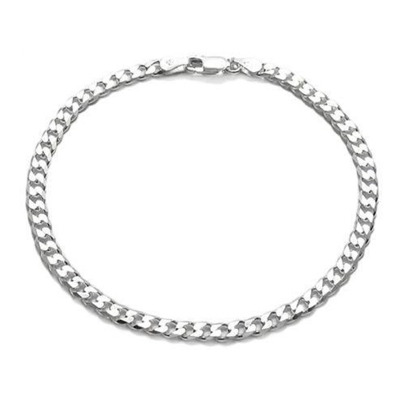 925 Solid Miami Cuban Sterling Silver Link Chain Bracelet in 5mm 15mm width. Available in 7, 8, and 9 Inch Lengths Handcrafted 925 Link image 6