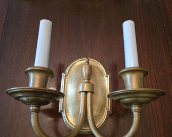 Vintage mid century e f caldwell style sconce