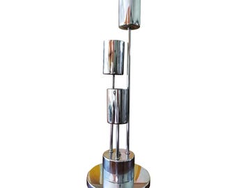 Vintage Mid-Century Modern Chrome Lamp