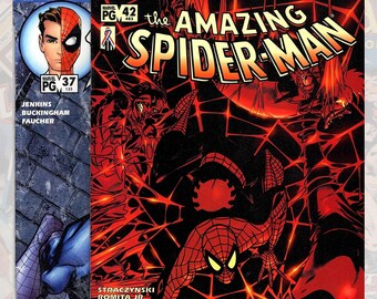 Amazing Spider-Man, Peter Parker Comic lot, Spiderman comics,  Doctor Strange, Vulture, Marvel Comics, 42 & 37, Spider-man comics, Spidey